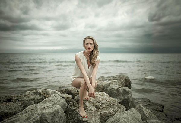 Photograph Ian Ross Pettigrew On The Rocks on One Eyeland